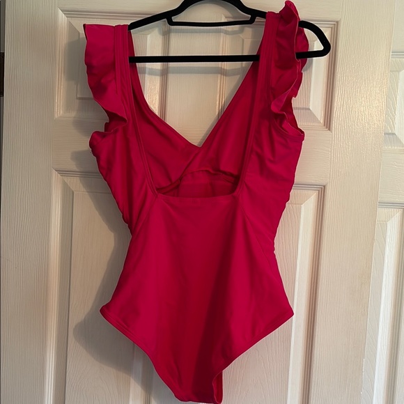 DKNY Pink One-Piece Swimsuit - Picture 2 of 4